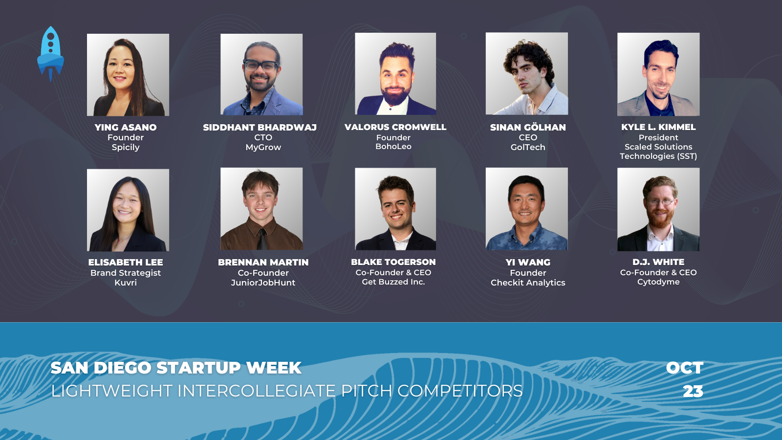 SDSW2024 Lightweight Intercollegiate Pitch Competition