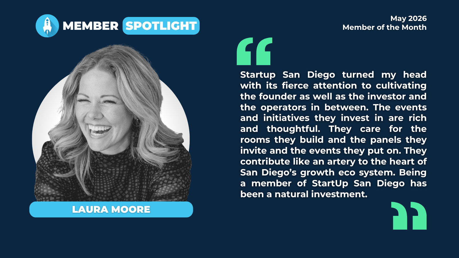 Laura Moore - Member Spotlight